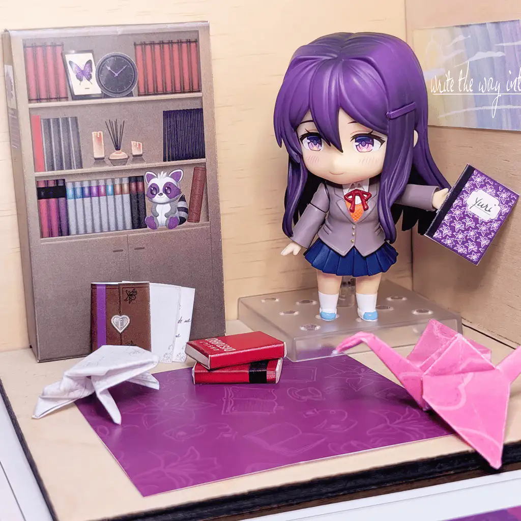 Preview of Nendoroid Yuri DIY pack items